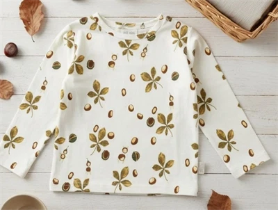 Petit Piao t-shirt chestnut kastanjer